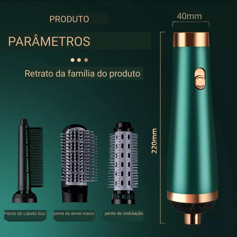 Secador De Cabelo Profissional 3 Em 1 Multifuncional Ferramenta De